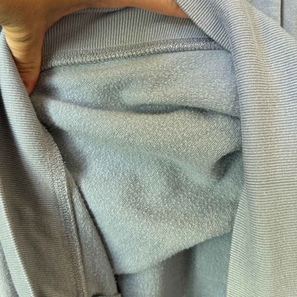 Athleta Henley Crew Neck Sweater Blue size Medium - Picture 8 of 11